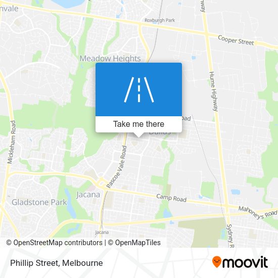 Phillip Street map