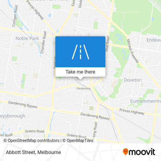 Abbott Street map