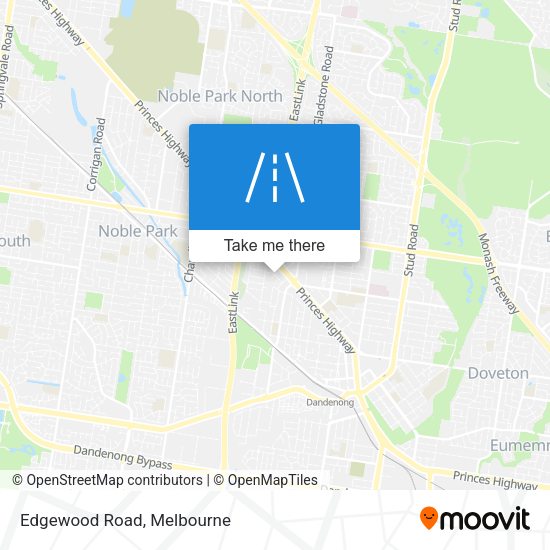 Edgewood Road map