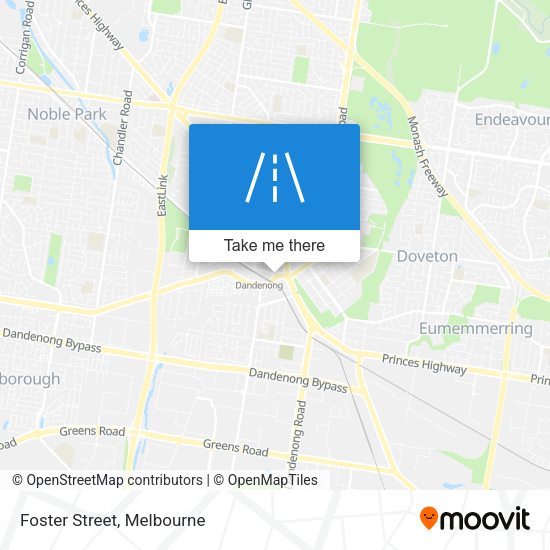 Foster Street map