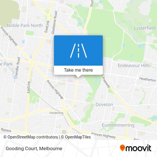 Gooding Court map