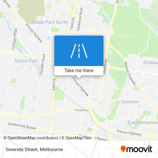Gwenda Street map