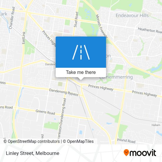 Linley Street map