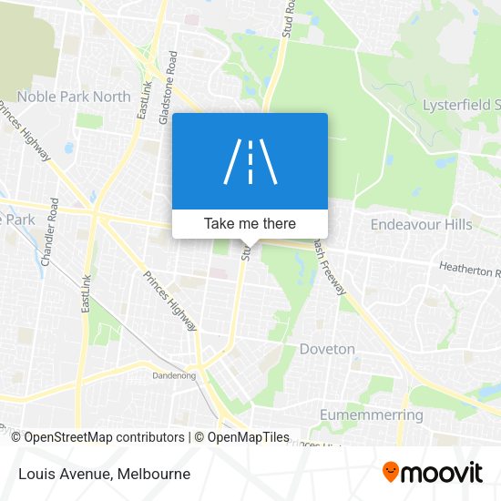 Louis Avenue map