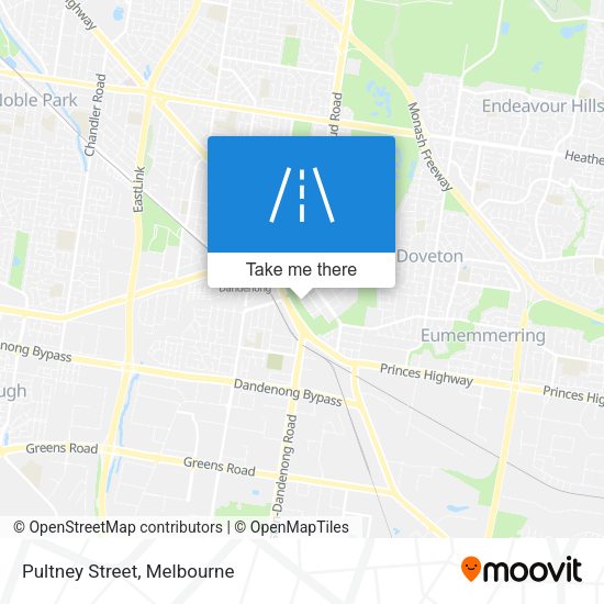 Pultney Street map