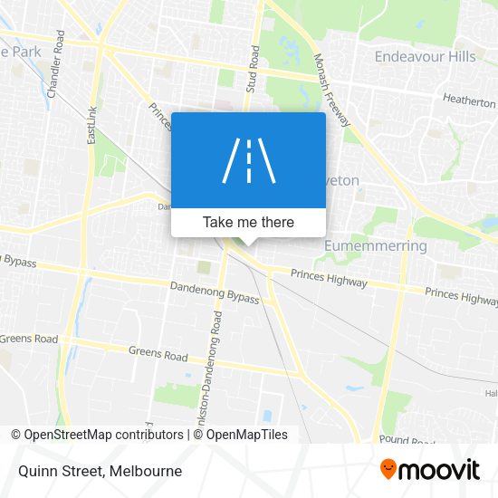 Quinn Street map