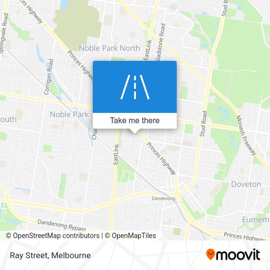 Ray Street map