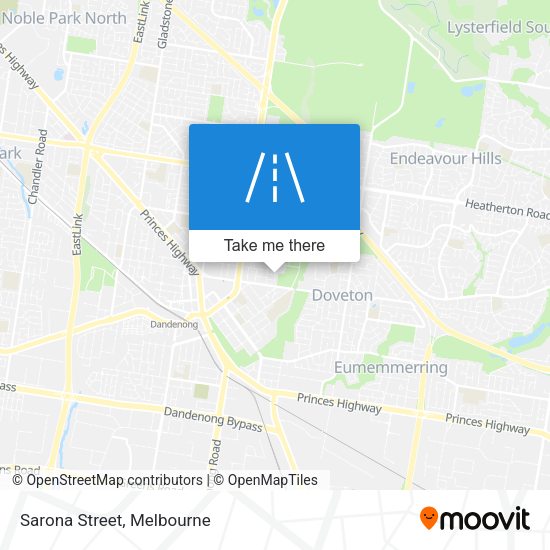 Sarona Street map