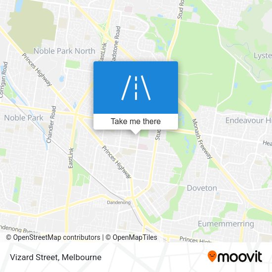 Vizard Street map