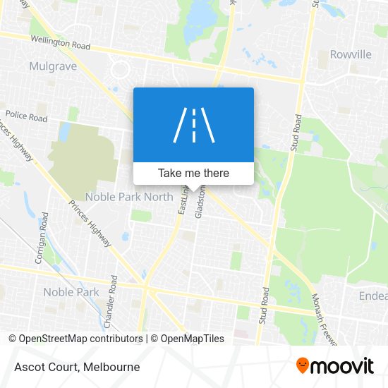 Ascot Court map