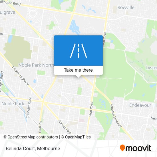 Belinda Court map