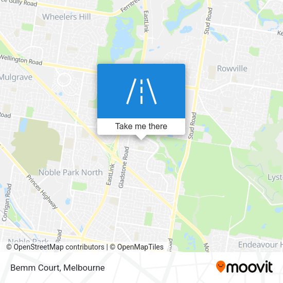 Bemm Court map