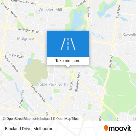 Blaxland Drive map