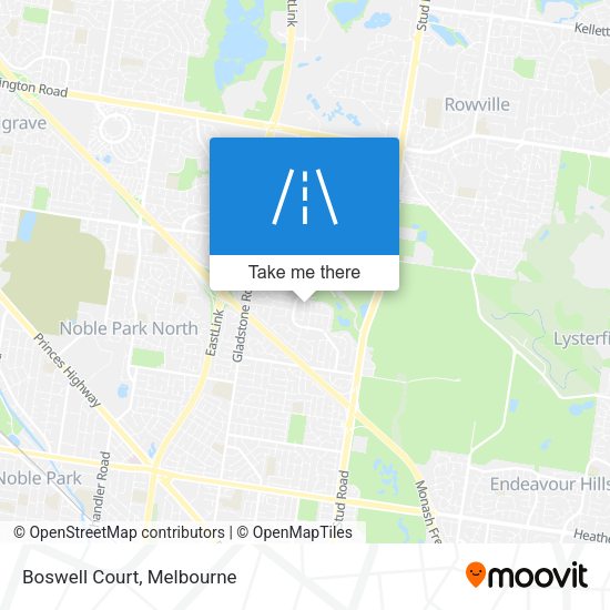 Boswell Court map