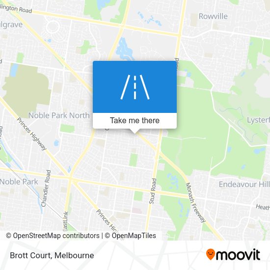 Brott Court map