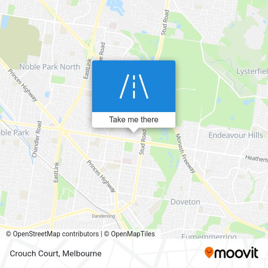 Crouch Court map