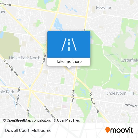 Dowell Court map