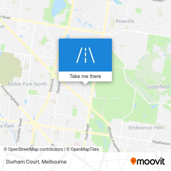 Durham Court map
