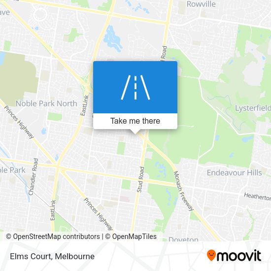 Elms Court map