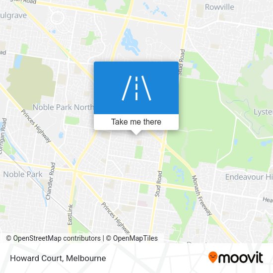 Howard Court map
