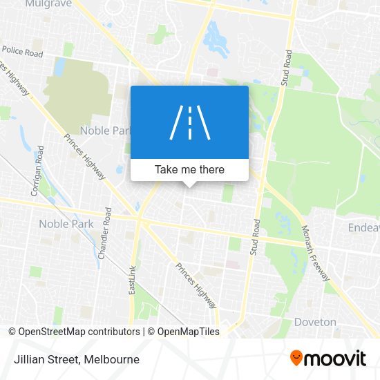 Jillian Street map