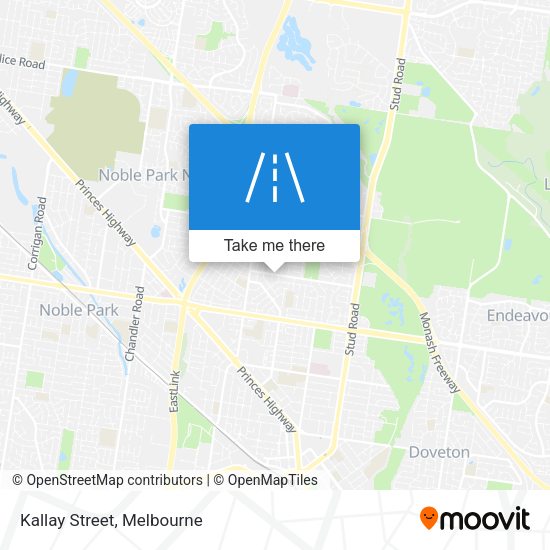 Kallay Street map