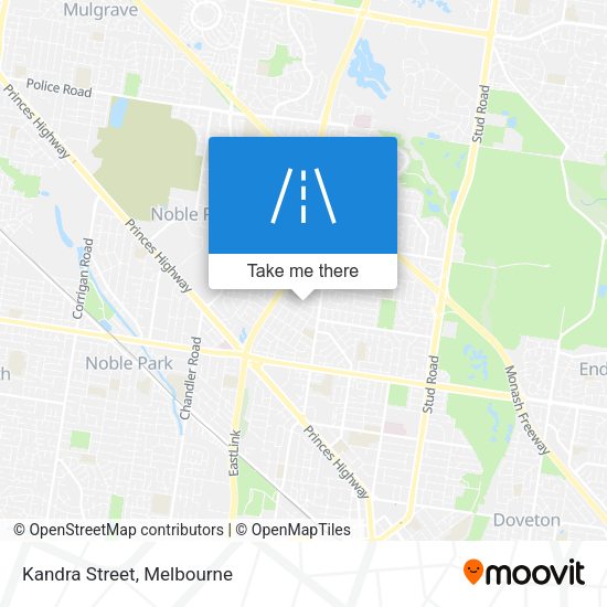 Kandra Street map