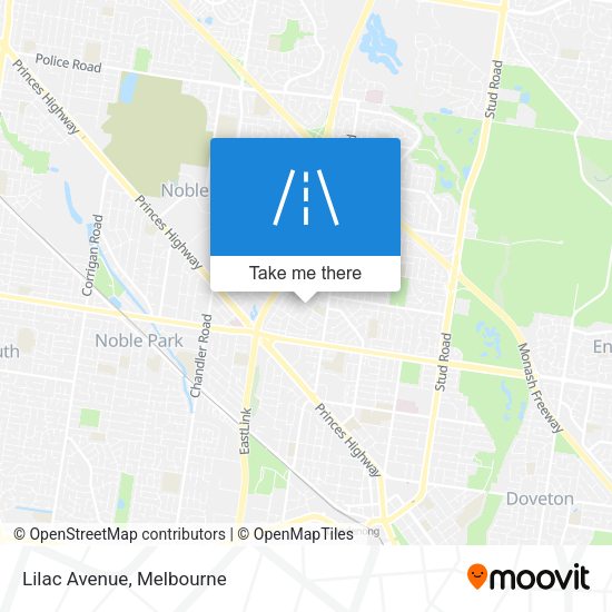 Lilac Avenue map