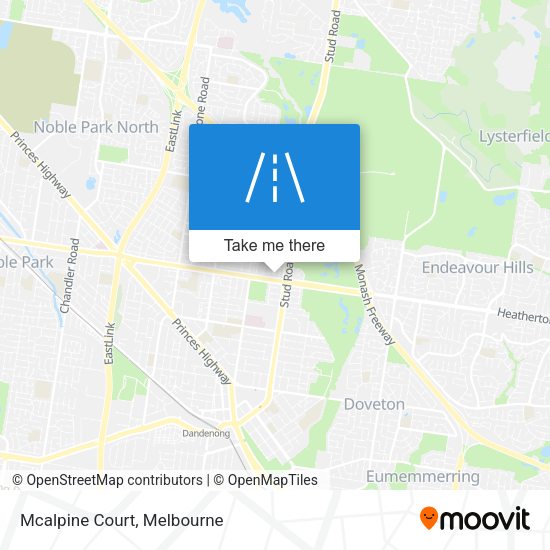 Mcalpine Court map