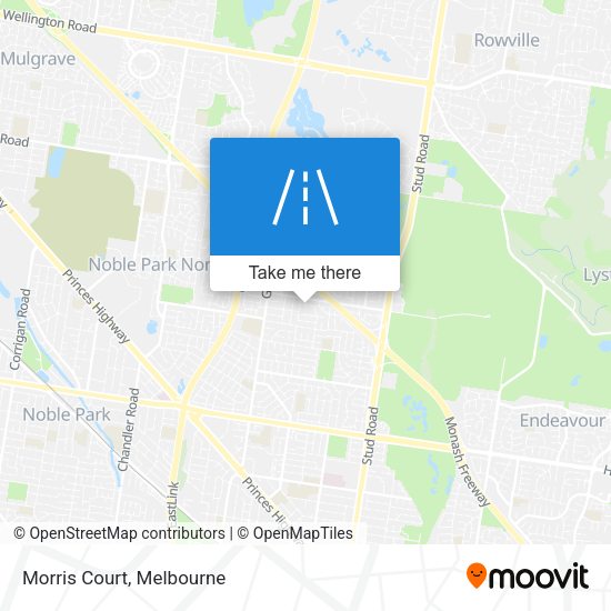 Morris Court map