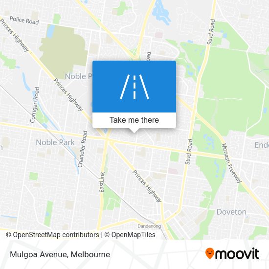 Mulgoa Avenue map