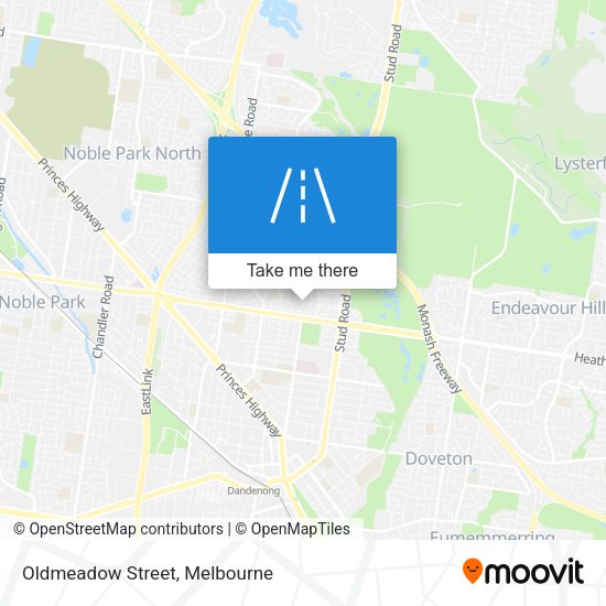 Oldmeadow Street map