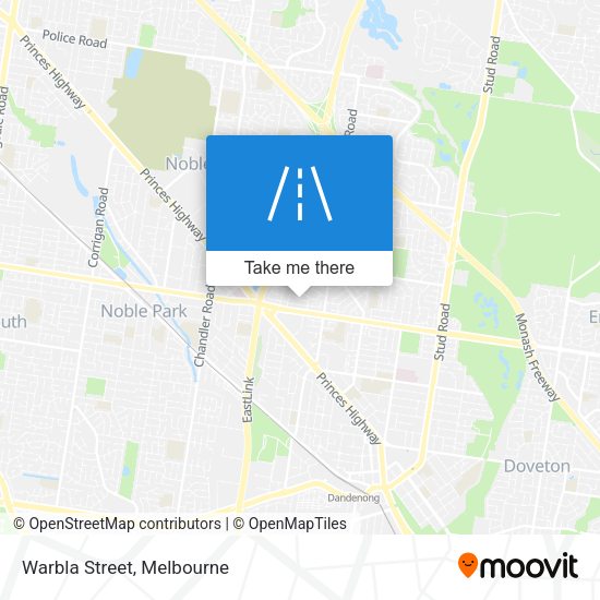 Warbla Street map