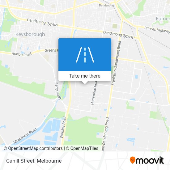 Cahill Street map