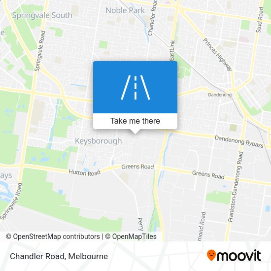 Chandler Road map