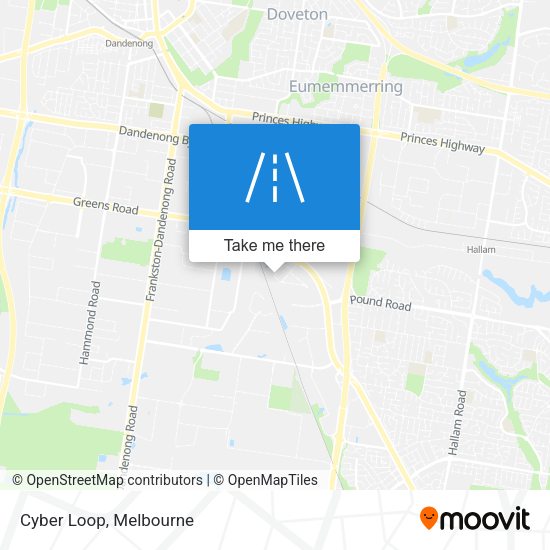 Cyber Loop map