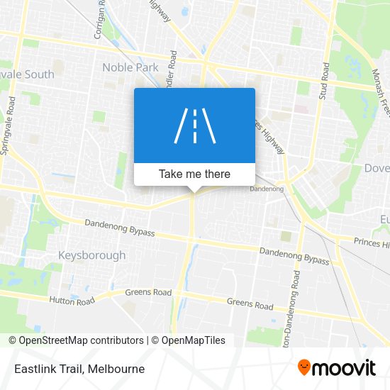Eastlink Trail map