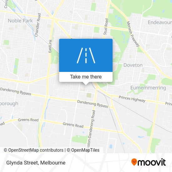 Glynda Street map