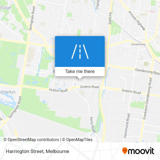 Harrington Street map