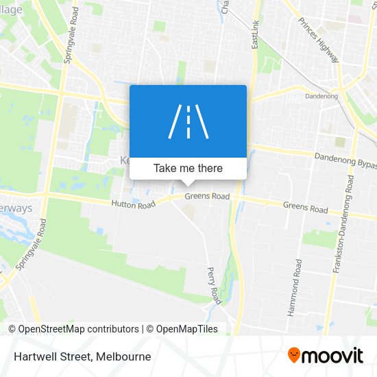 Hartwell Street map