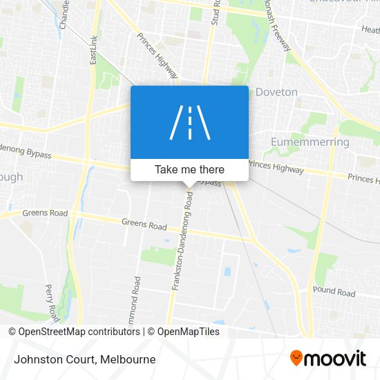 Johnston Court map