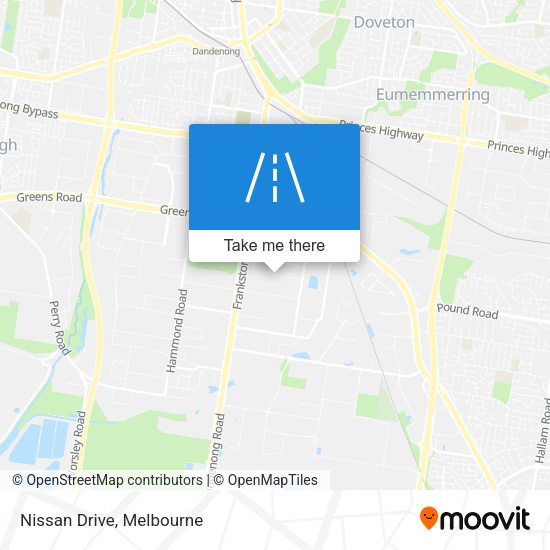Nissan Drive map