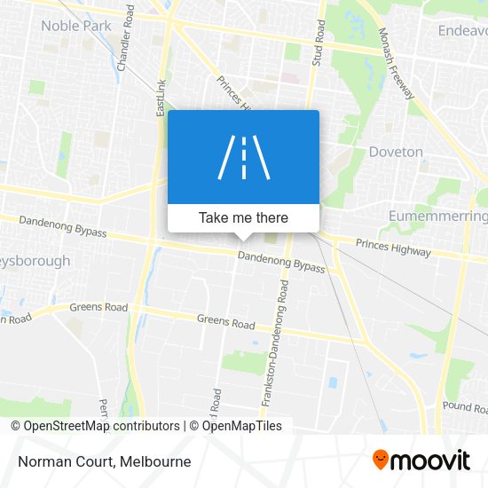 Norman Court map