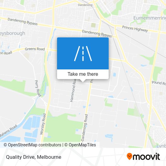 Quality Drive map