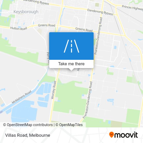 Villas Road map