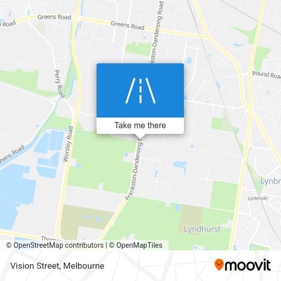 Vision Street map
