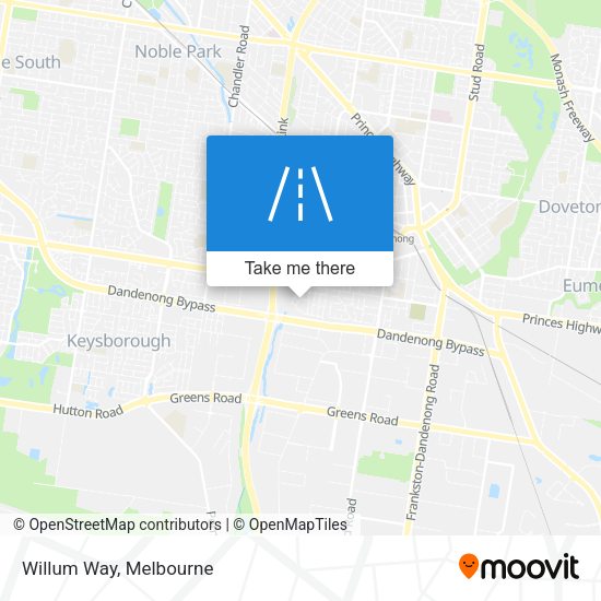 Willum Way map