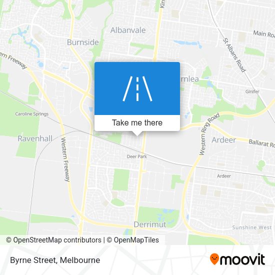 Byrne Street map