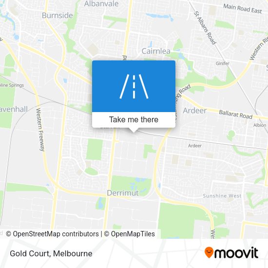 Gold Court map