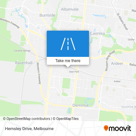 Hemsley Drive map